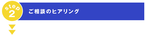ご相談のヒアリング